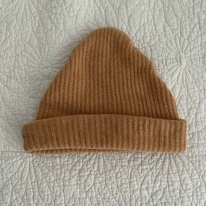 James Street Co OG Port Beanie in Apricot